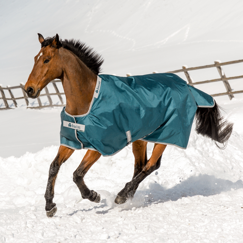 Bucas Atlantic 200g Pony Turnout - Atlantic Green-3